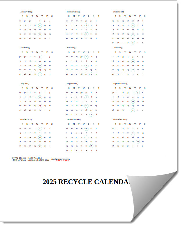 VoS recycling info